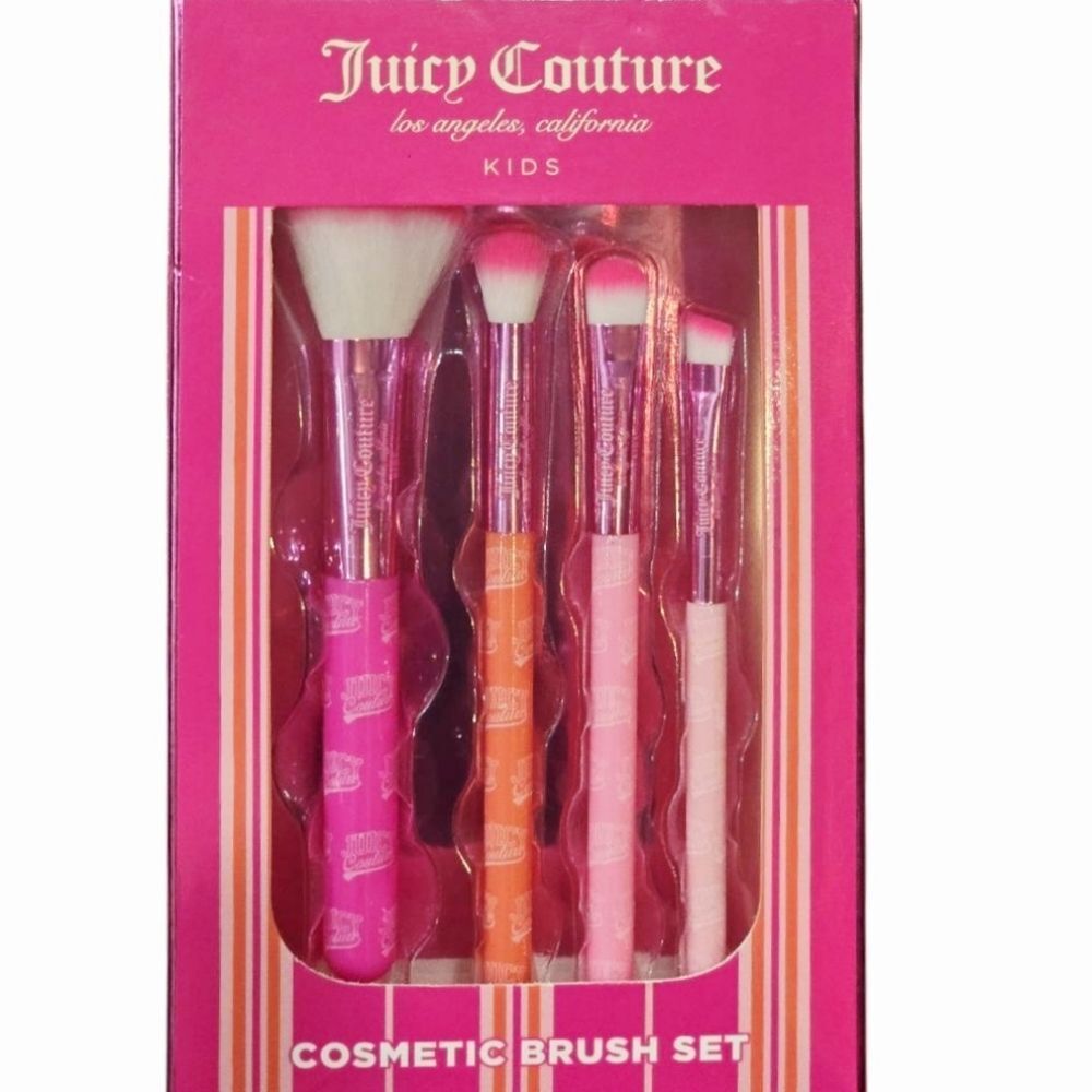Taste Beauty x Juicy Couture 4-PC Cosmetic Brush Set